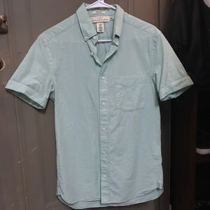 Casual short sleeve button down
